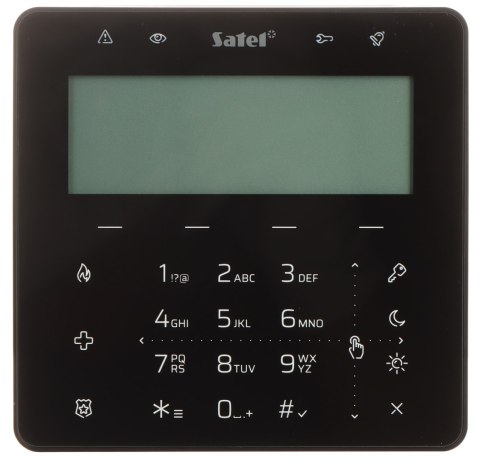 KLAWIATURA SENSORYCZNA DO CENTRALI ALARMOWEJ INT-KSG2R-B SATEL