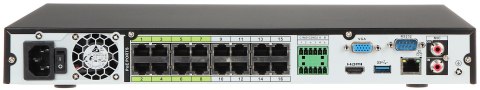 REJESTRATOR IP NVR5216-16P-EI 16 KANAŁÓW, 16 PoE WizSense DAHUA
