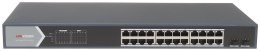 SWITCH POE DS-3E1526P-SI 24-PORTOWY SFP Hikvision