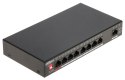 SWITCH POE PFS3009-8ET1GT-96-V2 8-PORTOWY + 1X UPLINK DAHUA