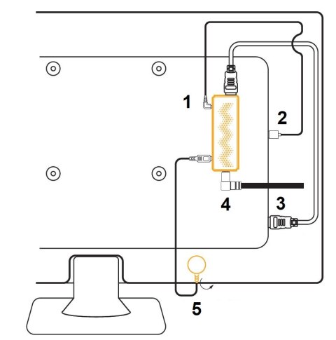 TUNER CYFROWY HD DVB-T/DVB-T2 T2-MINI H.265/HEVC SIGNAL