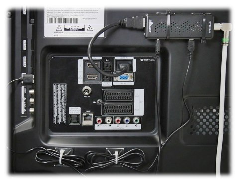 TUNER CYFROWY HD DVB-T/DVB-T2 T2-MINI H.265/HEVC SIGNAL