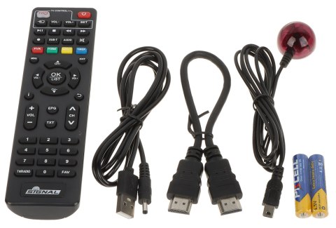 TUNER CYFROWY HD DVB-T/DVB-T2 T2-MINI H.265/HEVC SIGNAL