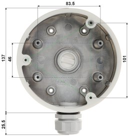 UCHWYT KAMERY DS-1280ZJ-PT6 Hikvision