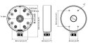 UCHWYT KAMERY DS-1280ZJ-PT6 Hikvision