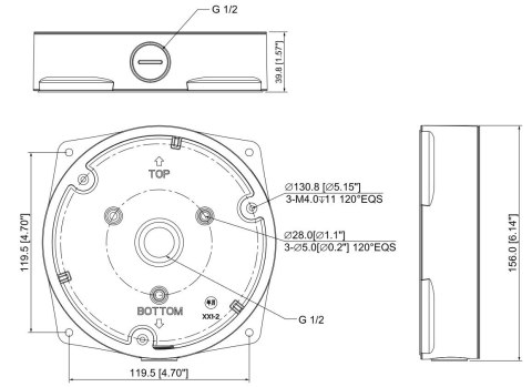 UCHWYT KAMERY PFA132-E DAHUA