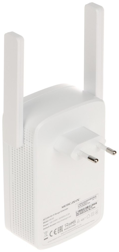 UNIWERSALNY WZMACNIACZ SIECI BEZPRZEWODOWEJ TL-MERC-ME30 300 + 867 Mb/s 2.4 GHz, 5 GHz TP-LINK / MERCUSYS