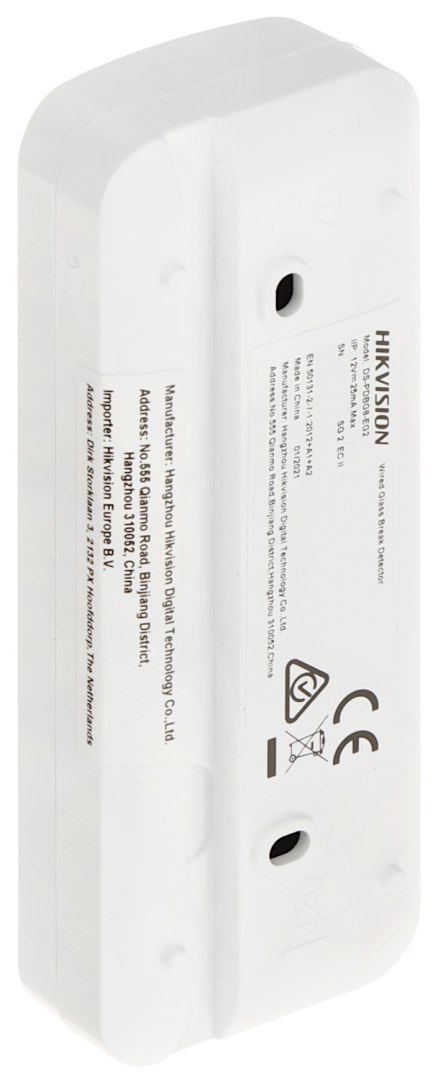 CZUJKA AKUSTYCZNA ZBICIA SZKŁA DS-PDBG8-EG2 Hikvision