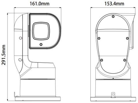 KAMERA IP SZYBKOOBROTOWA PTZ1A225-HNR-XA - 1080p 4.8 ... 120 mm DAHUA