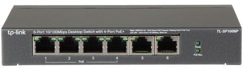 SWITCH POE TL-SF1006P 6-PORTOWY TP-LINK