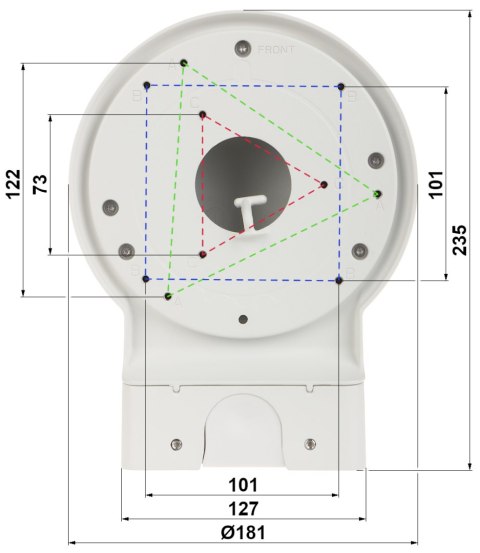 UCHWYT DO KAMER KULISTYCH PFB211W DAHUA