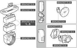 CZUJNIK ANTYSABOTAŻOWY BRACKET-E-6 DO UCHWYTU BRACKET-E SATEL