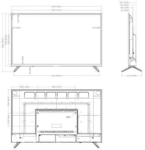 MONITOR VGA, HDMI, AUDIO LM43-F200 43 " - 1080p DAHUA