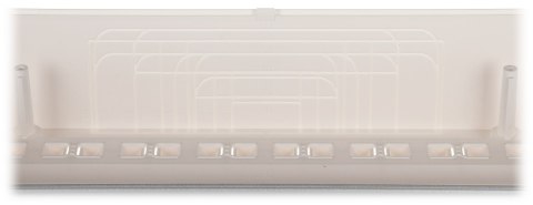 ROZDZIELNICA NATYNKOWA 22-MODUŁOWA LE-137435 Practibox S LEGRAND