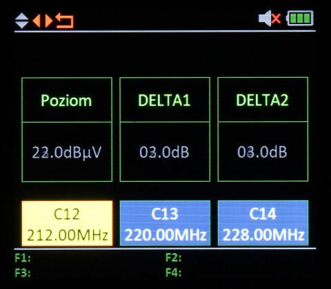 UNIWERSALNY MIERNIK TSC-1270 DVB-T/T2 DVB-S/S2 DVB-C/C2