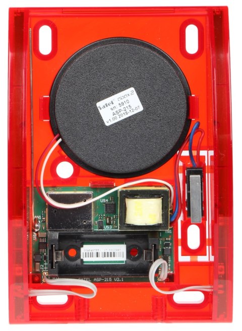 BEZPRZEWODOWY SYGNALIZATOR WEWNĘTRZNY ASP-215-R (Indoor Siren R) ABAX/ABAX2 SATEL
