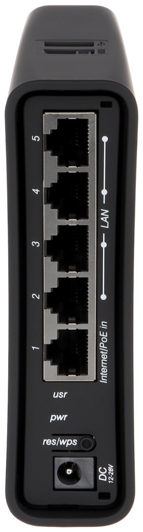 PUNKT DOSTĘPOWY RB-D52G-5HACD2HND-TC-HAP-AC2 hAP ac², 2.4 GHz, 5 GHz 300 Mb/s + 867 Mb/s MIKROTIK