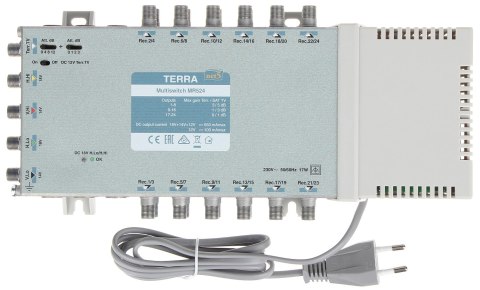 MULTISWITCH MR-524 5 WEJŚĆ/24 WYJŚCIA TERRA