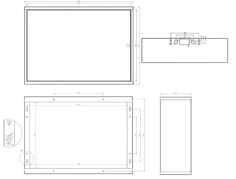 OBUDOWA MB-TPR8-MP-W 700 x 500 x 200 mm STALFLEX