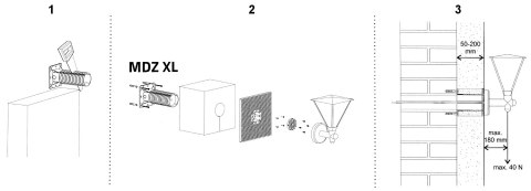 PŁYTA MONTAŻOWA DO DOCIEPLEŃ MDZ-XL-KB KOPOS
