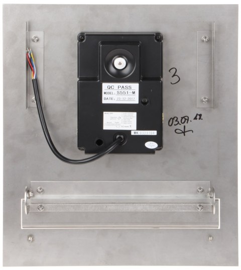 WIDEODOMOFON ZINTEGROWANY ZE SKRZYNKĄ NA LISTY S551-SKM VIDOS