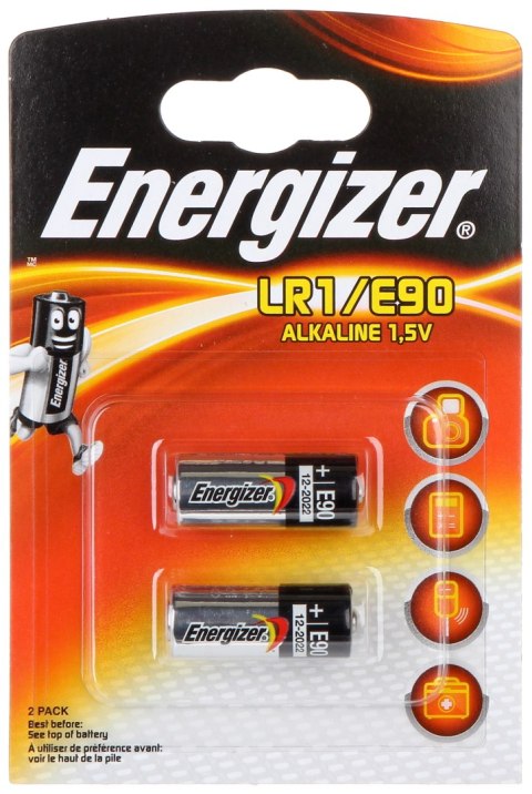 BATERIA ALKALICZNA BAT-LR1*P2 1.5 V LR1 / E90 ENERGIZER