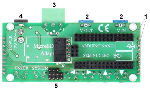 KONWERTER GENERATORA ZNAKÓW OSD PORT-22