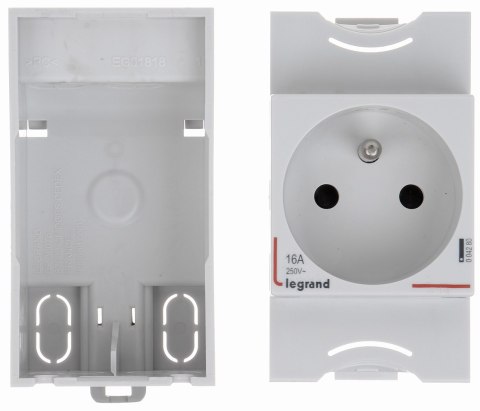 GNIAZDO POJEDYNCZE LE-004280 DIN TS-35 230 V 16 A LEGRAND
