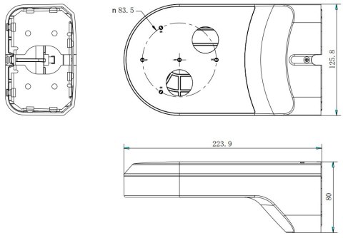 UCHWYT KAMERY DS-1294ZJ Hikvision