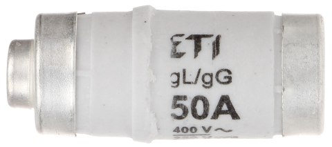 WKŁADKA TOPIKOWA ETI-D02/50A 50 A 400 V gL/gG E18 ETI