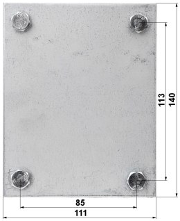 ZACISK UCHWYTU MUROWEGO ZUM-4