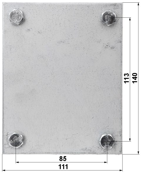 ZACISK UCHWYTU MUROWEGO ZUM-4