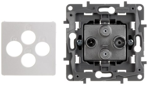 GNIAZDO KOŃCOWE LE-764566 R-TV + 2xSAT Niloe LEGRAND