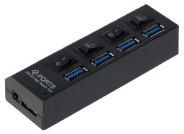 HUB USB 3.0 HUB-USB3.0-1/4 55 cm