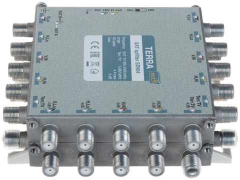 ROZGAŁĘŹNIK TV/SAT SD-904 TERRA