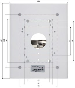 UCHWYT NA SŁUP BD-LP09
