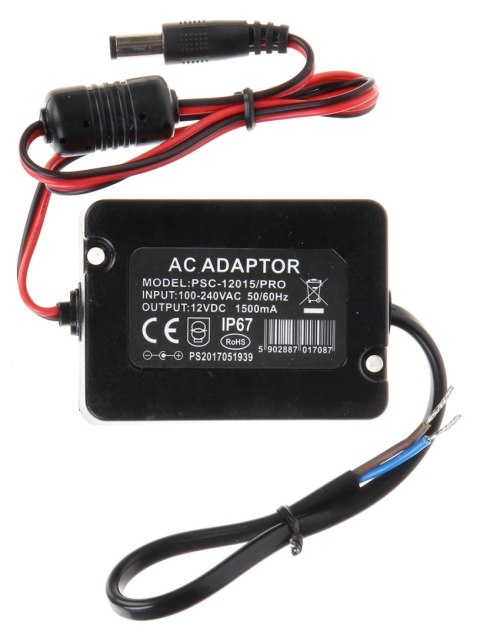 ZASILACZ PSC-12015/PRO 12 V DC 1.5 A