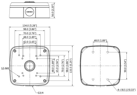 UCHWYT KAMERY PFA121-V2 DAHUA