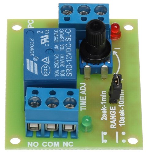 MODUŁ PRZEKAŹNIKA CZASOWEGO PK1-12-ZPC DELTA