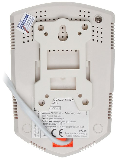 CZUJKA GAZU ZIEMNEGO (METANU) OR-DC-614