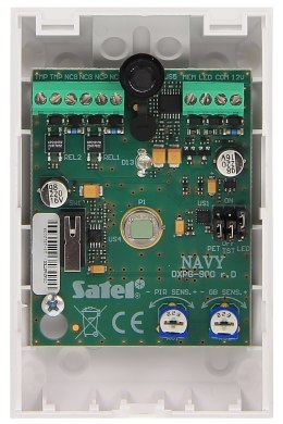 CZUJKA PIR I ZBICIA SZKŁA NAVY SATEL