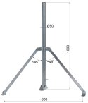 UCHWYT DACHOWY UMA-50R100