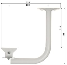 UCHWYT SUFITOWY OBUDOWY USL-32L30