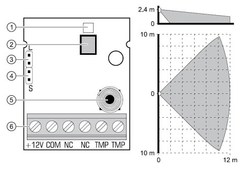 CZUJKA PIR AMBER SATEL