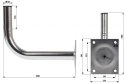 UCHWYT MUROWY UML-38L30