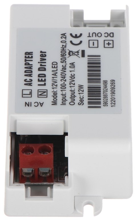 ZASILACZ IMPULSOWY 12V/1A/LED