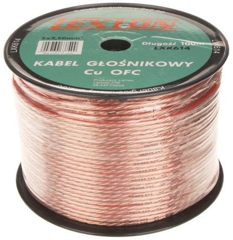 KABEL GŁOŚNIKOWY HI-FI/2X2.5