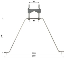 OBEJMA MUROWA OMP-50L22