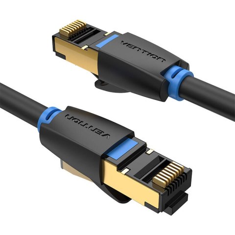 Kabel VENTION IKABF Cat.8 1m (czarny)