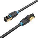 Kabel VENTION IKABF Cat.8 1m (czarny)